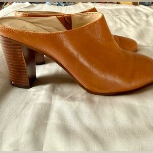 Botkier Women's Brown Leather Clogs